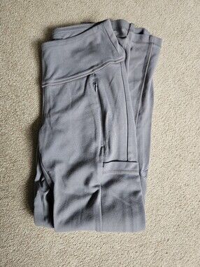 Jaanuu Grey Ruched Scrub Joggers